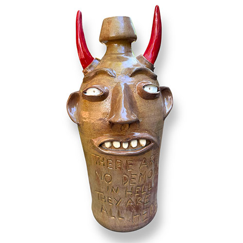 Randy Tobias 16" "There Are No Demons..." Devil Jug DP5581